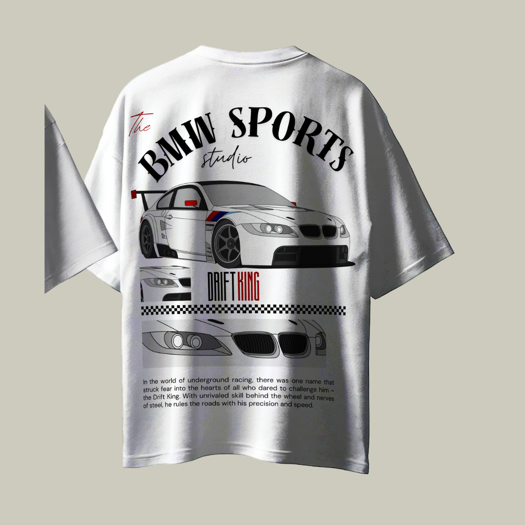 Bimmer Oversized Tee - BMW Drift King Edition