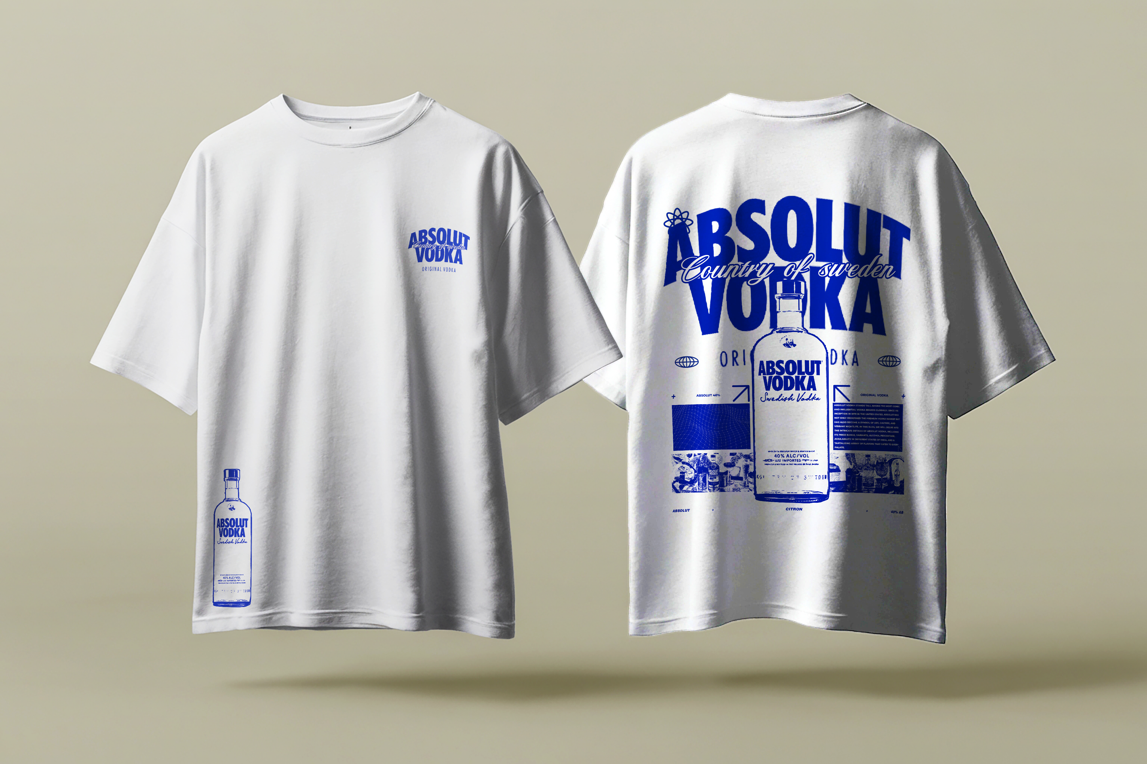 Swedish Nights – “Absolut Bleu” Tee