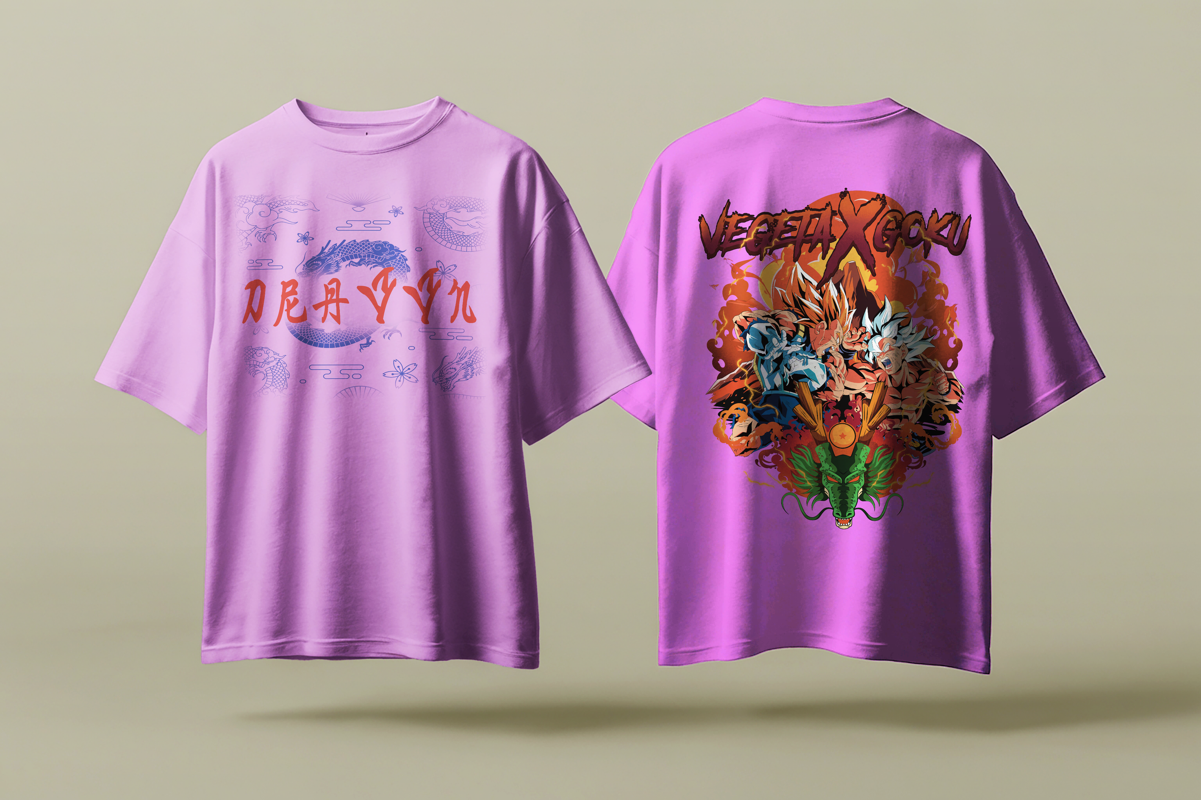 Vegeta x Goku Fusion T-Shirt – Dragon Warrior Edition