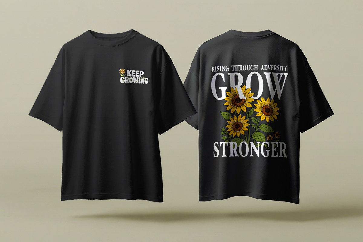 Sunflower Resilience Oversized Tee