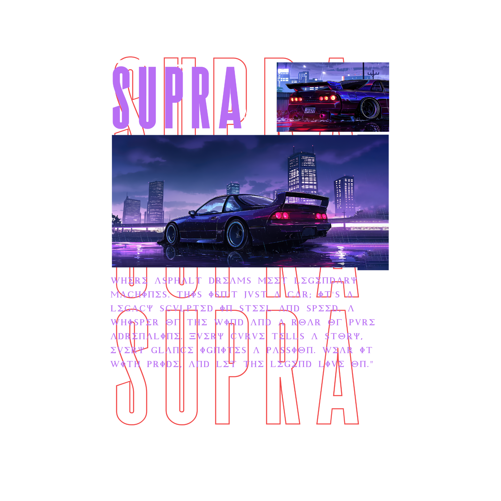 Supra Drip – Powered by Legends